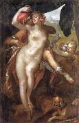 Bartholomaus Spranger Venus and Adonis oil painting picture wholesale